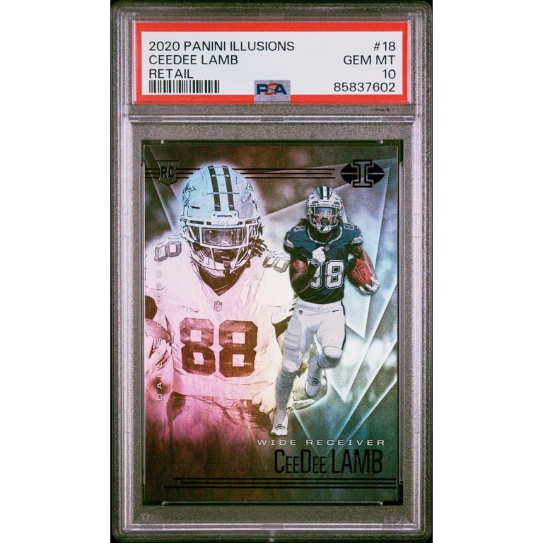 2020 Panini Donruss CeeDee Lamb #306 Rookie Card PSA 10 Gem Mint | Graded Football Card