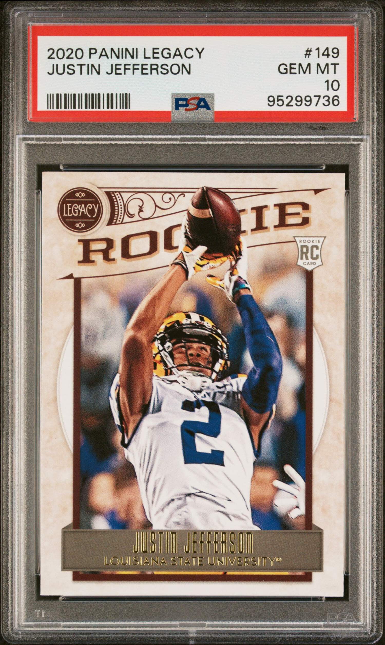 justin jefferson graded card Amazon.com: 20 Pieces ID Card Hologram Business Self Stick ID Hologram Cards,  2.05 x 3.3 Inch