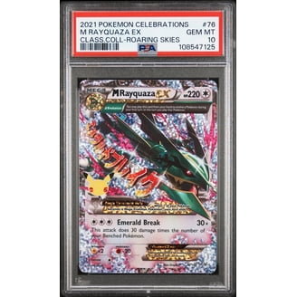 mega rayquaza pokemon card price EX 67 discard 2 Energy attached to this Pokmon Mega Rayquaza EX 76/108 Celebrations