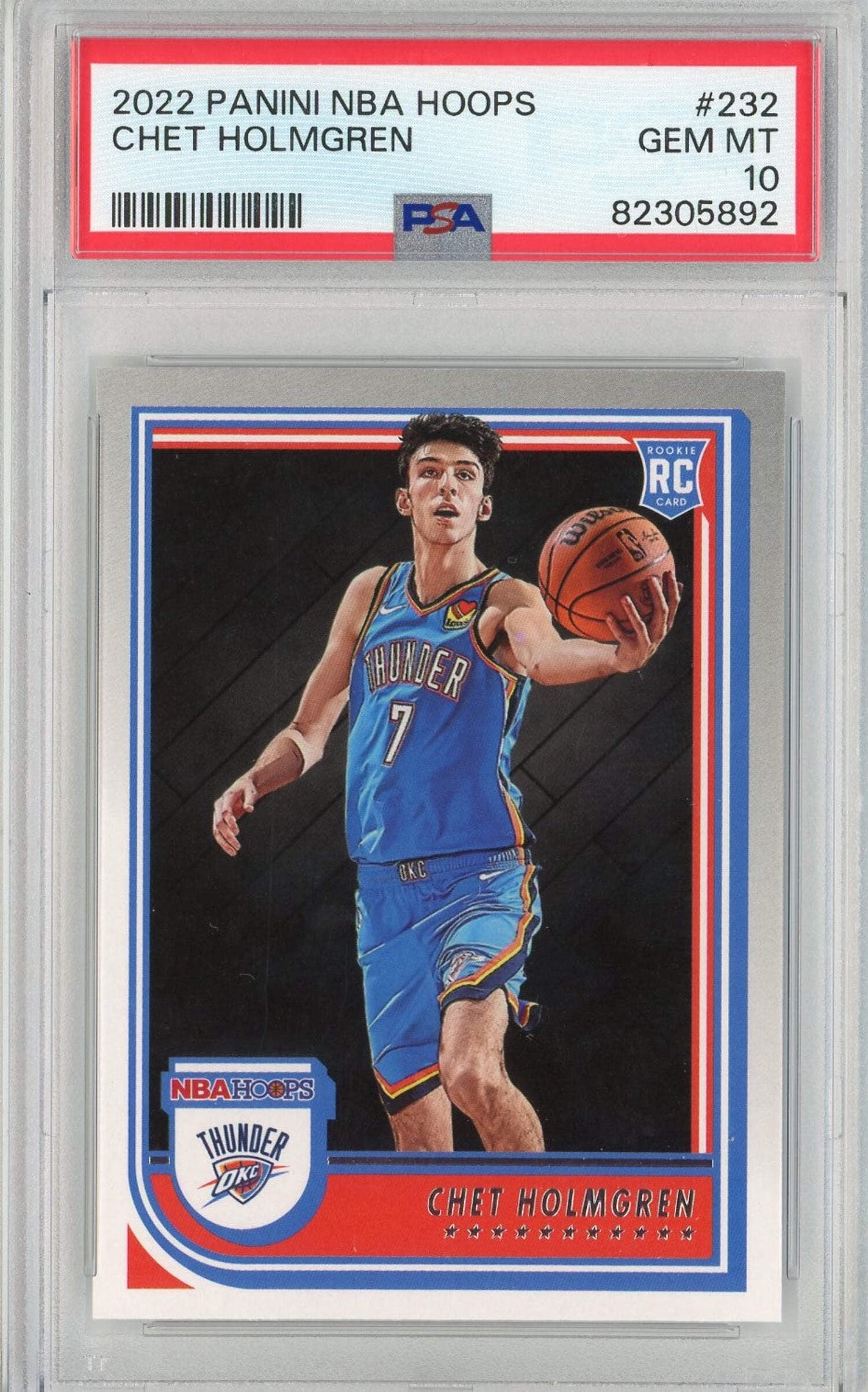 PAS10 RC チェット・ホルムグレン / CHET HOLMGREN NBA Chet