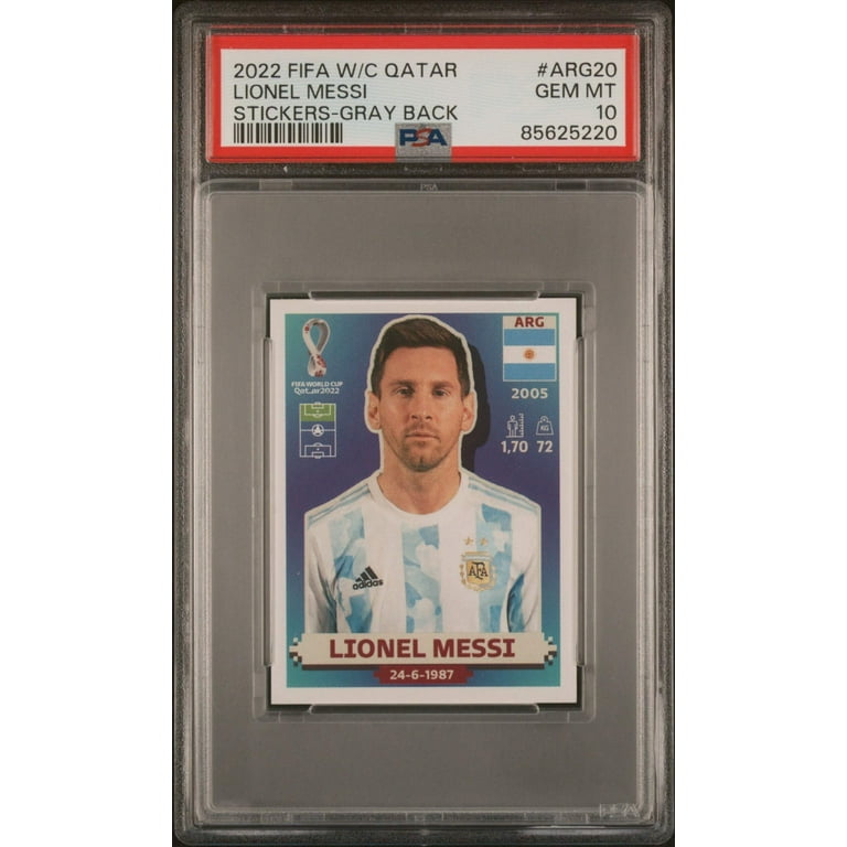 その他 FIFA World Cup 2022 Lionel Messi PSA10 LIONEL MESSI 2021-22 Mosaic FIFA World Cup Red Mosaic - PSA