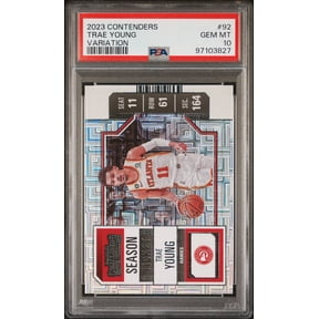Graded 2023 Panini Contenders Trae Young #92 Variation PSA 10