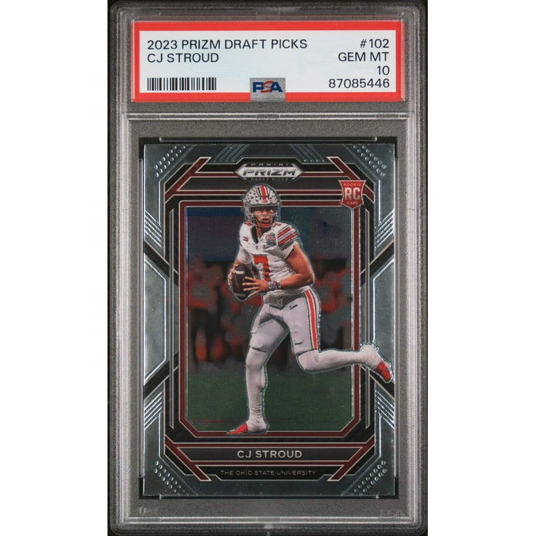 Graded 2023 Panini Prizm DP CJ Stroud #102 Rookie RC Football Card PSA 10  Gem Mint - Walmart.com
