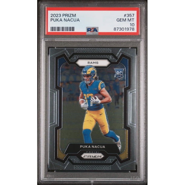 Puka Nacua Prizm RC Card | Card protection for game stores