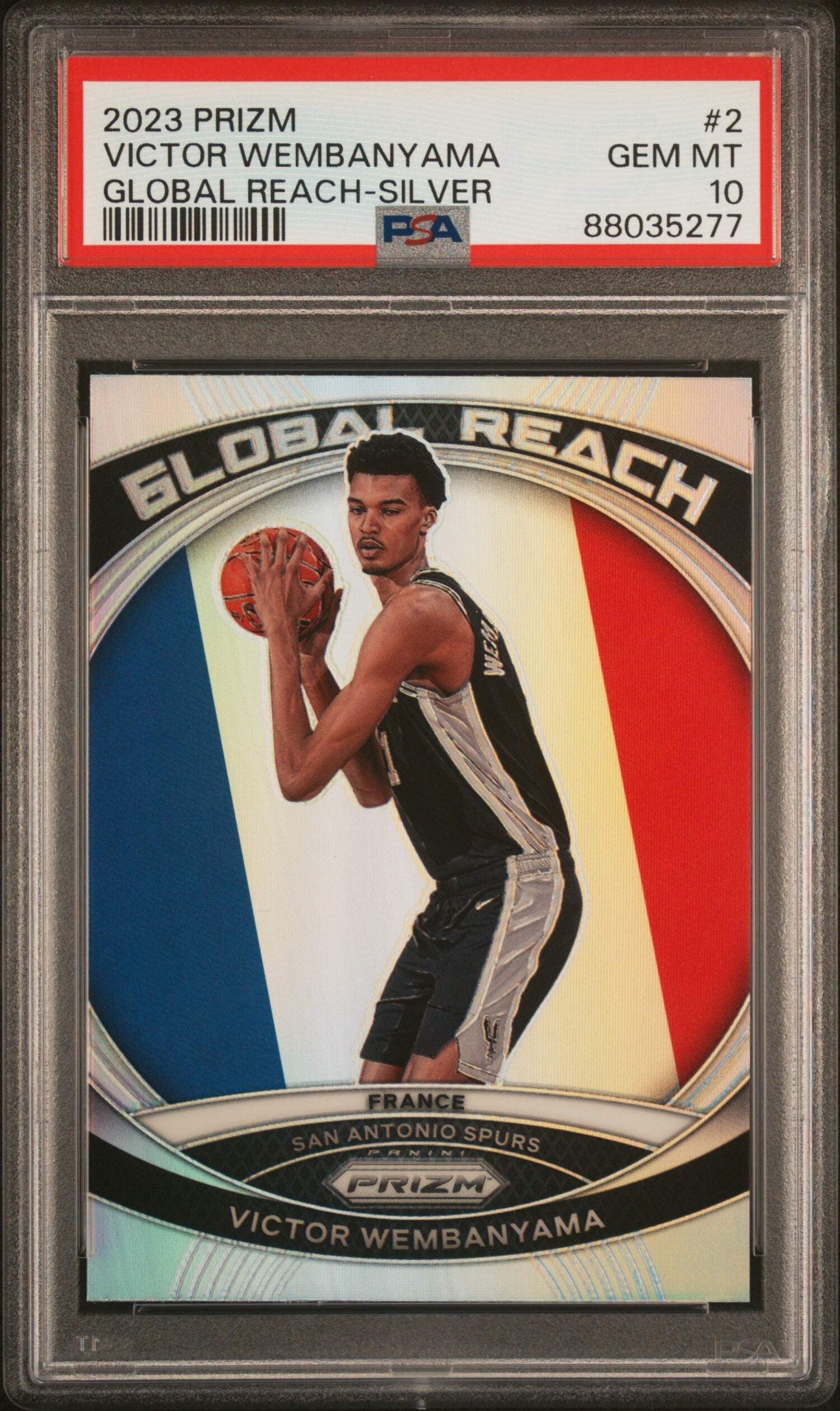Victor Wembanyama Silver Prizm