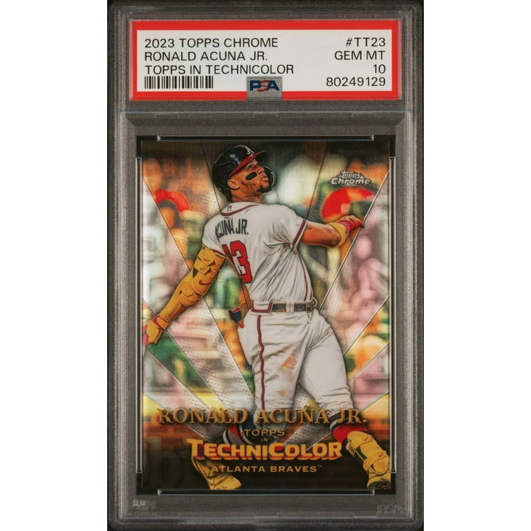Graded 2023 Topps Chrome Ronald Acuna Jr. #TT23 Topps in