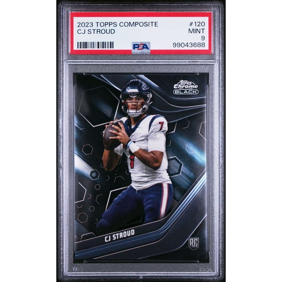 Graded 2023 Topps Composite CJ Stroud #120 Rookie PSA 9 Chicago Bears Football Card