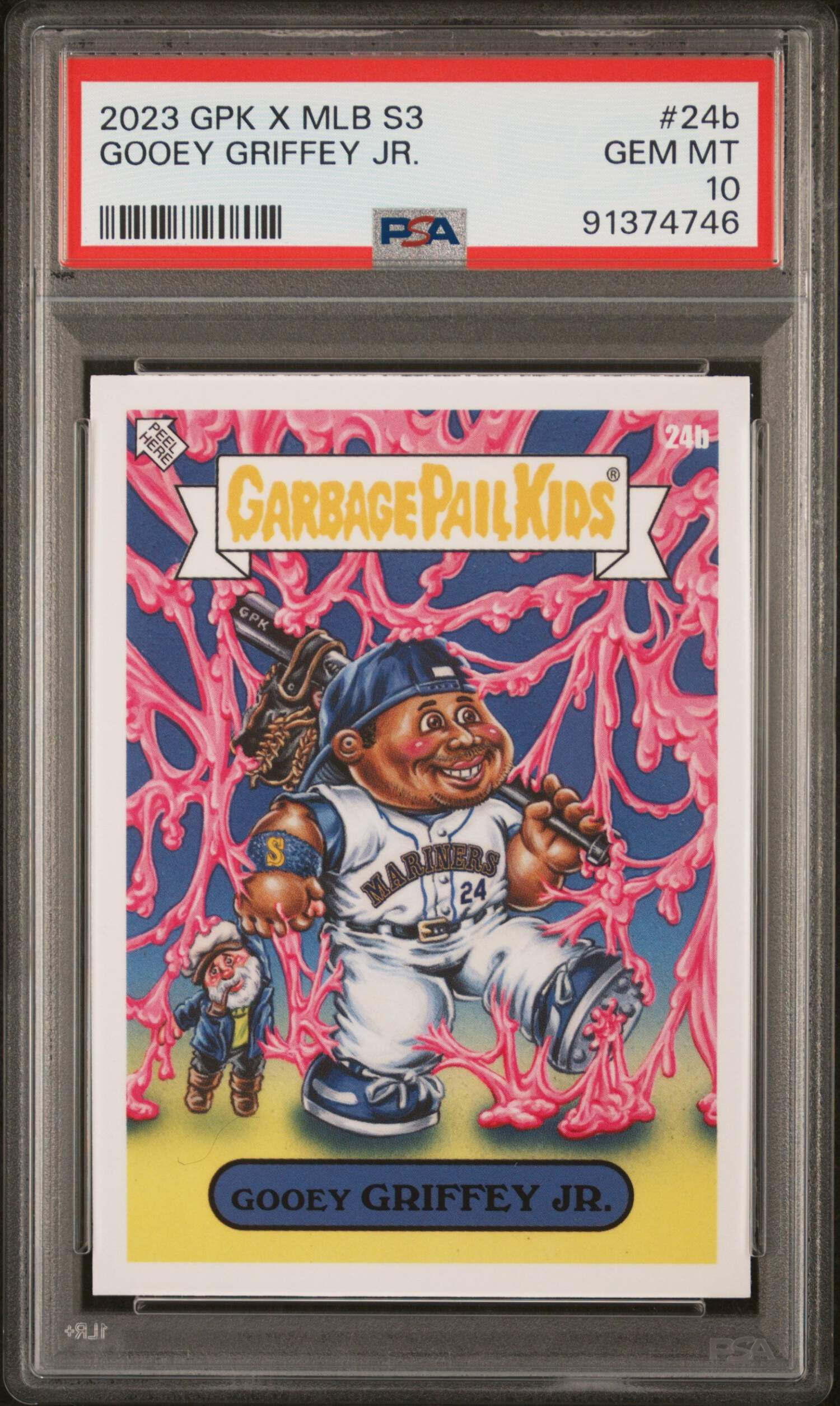 Gpk Baseball Graded 2023 Topps Garbage Pail Kids Ken Griffey Jr. #24B Gooey Griffey ...