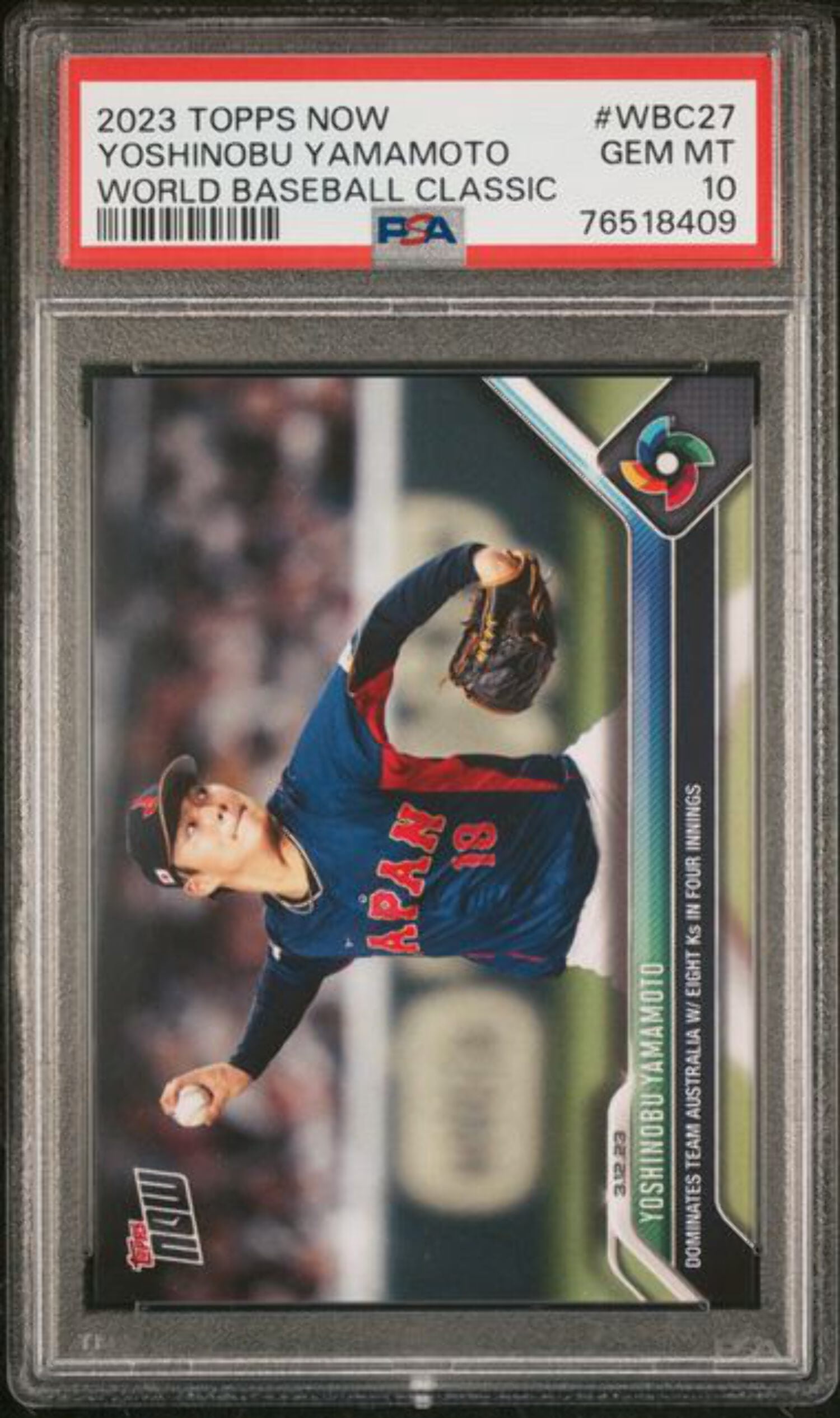 Yoshinobu Yamamoto RC PSA 10 | Trading decks for ecommerce 
