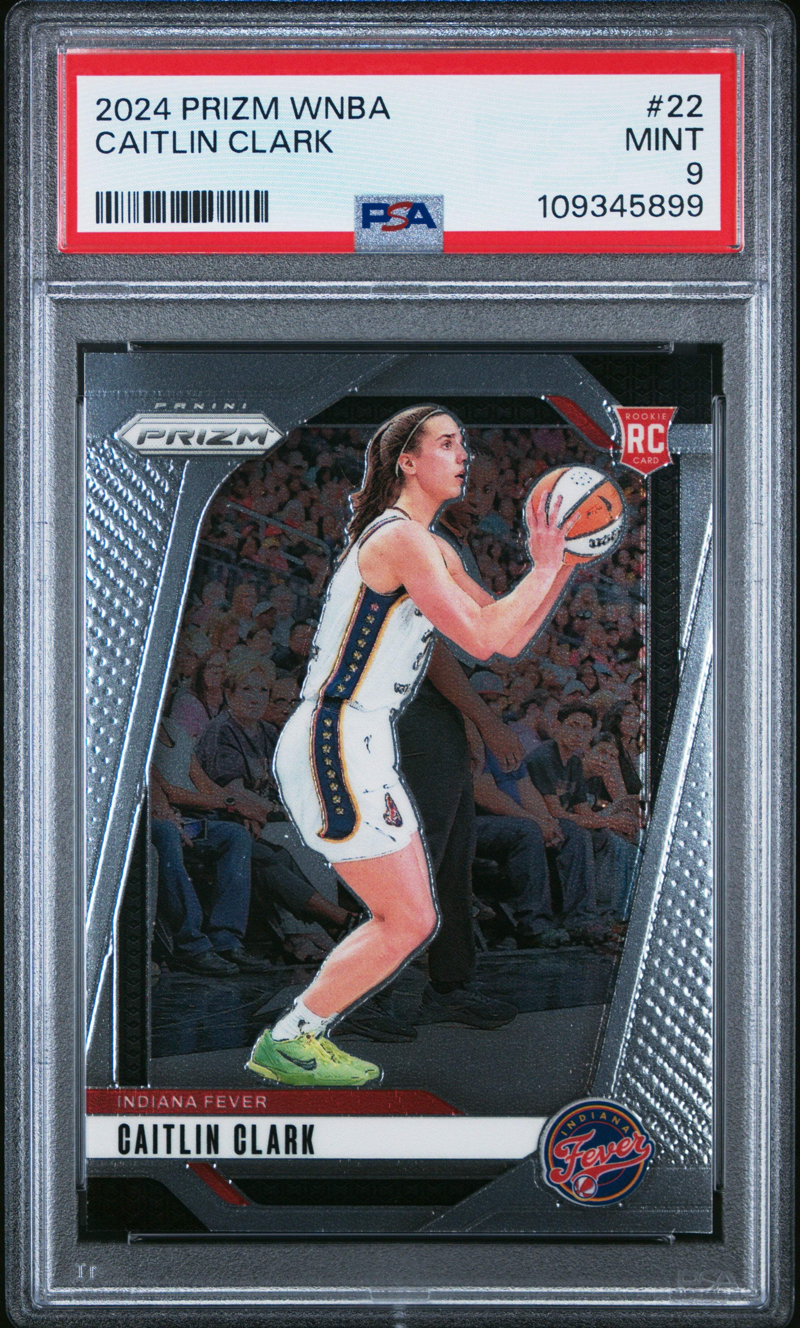 caitlin clark graded rookie card 2024 Panini Instant #19 T.C.T. GEM MI TradingCardTraders Graded 2024 Panini Prizm Caitlin
