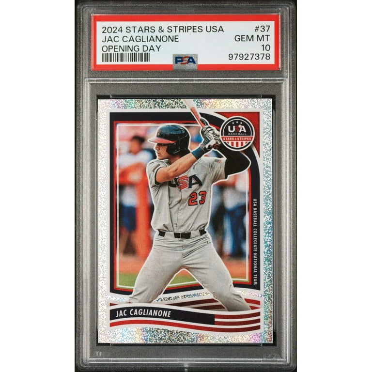 Graded 2024 Panini Stars Stripes USA Jac Caglianone #37