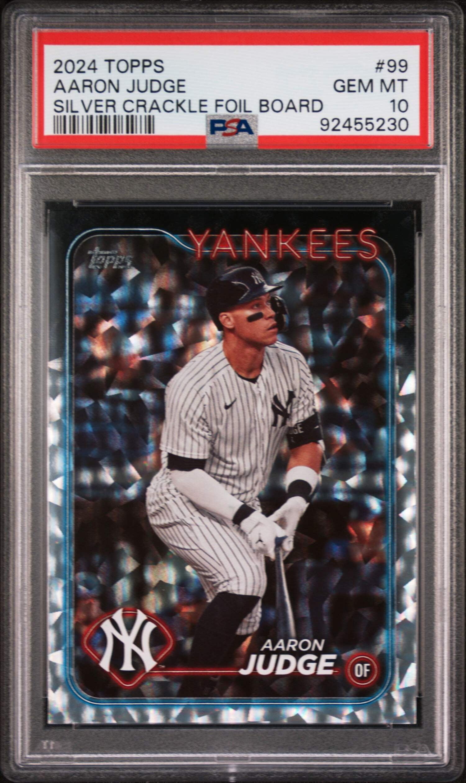 2024 Topps Aaron Judge autoゴールドフレーム 10シリ 【公式通販】
