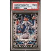 Topps - 75枚限定 Bowman Sterling 山本由伸 PSA 9 2024 Bowman Sterling - Yoshinobu Yamamoto #RA-YY for sale | eBay