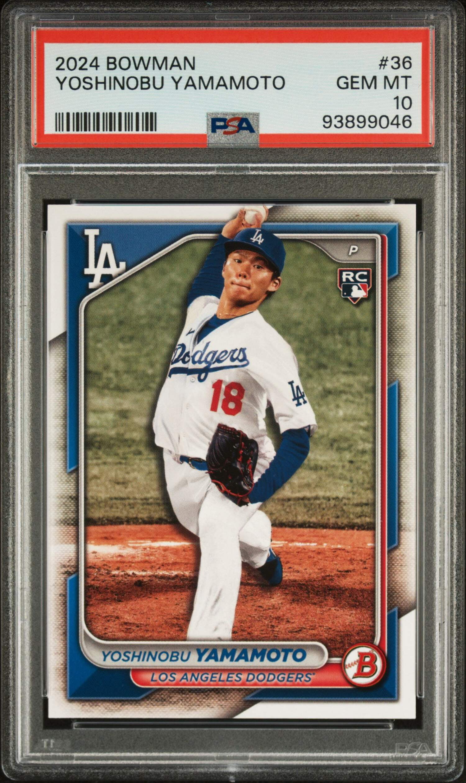 Topps - 75枚限定 Bowman Sterling 山本由伸 PSA 9 Topps - 75枚限定 Bowman Sterling 山本由伸 PSA 9 2024 Bowman