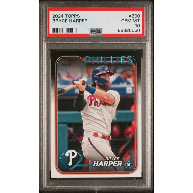 Bryce Harper Cherry SSP #4/10 2017 Topps On Demand PSA good 10 Gem Mint