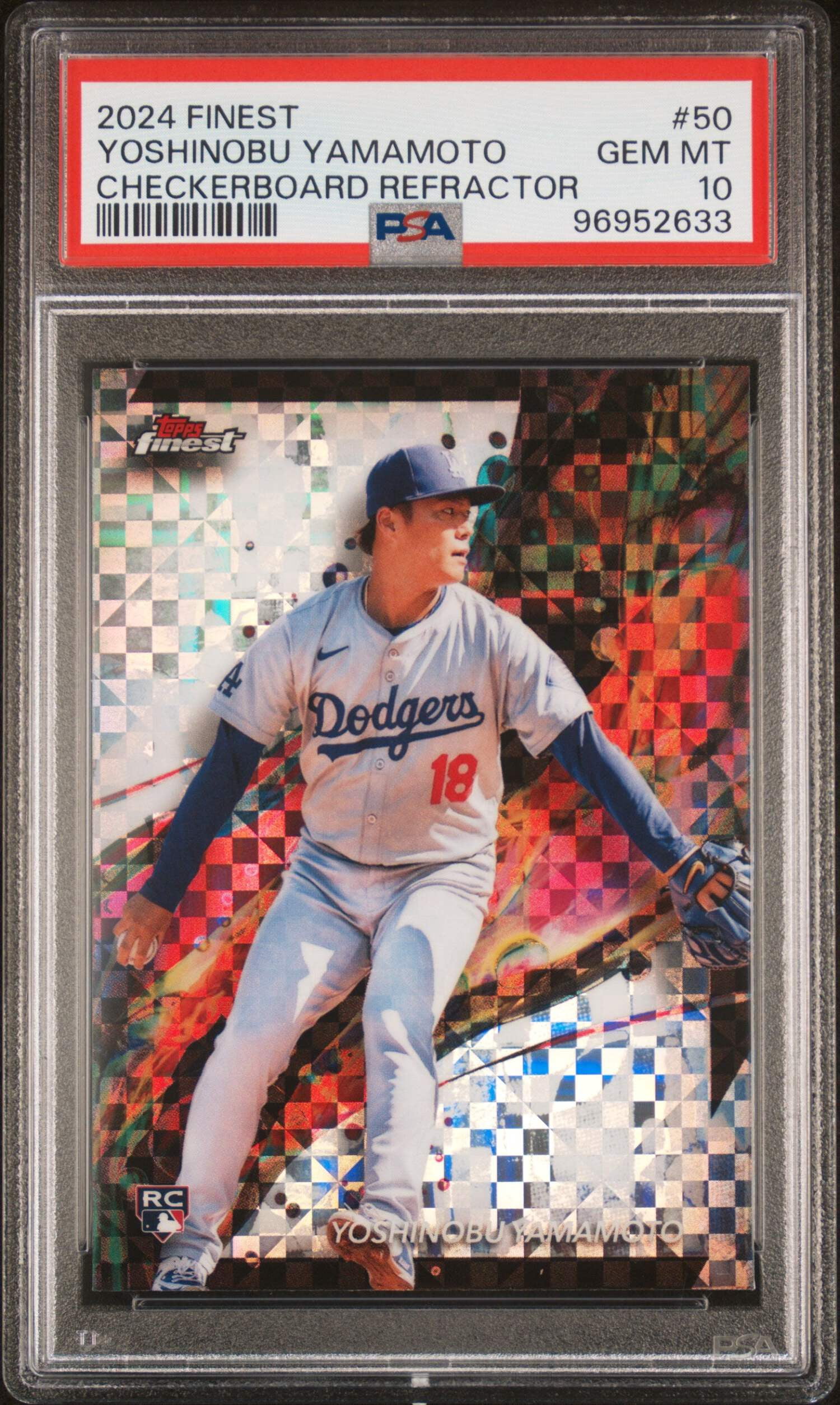 グッド ? (G)】 TOPPS FINEST Yoshinobu Yamamoto