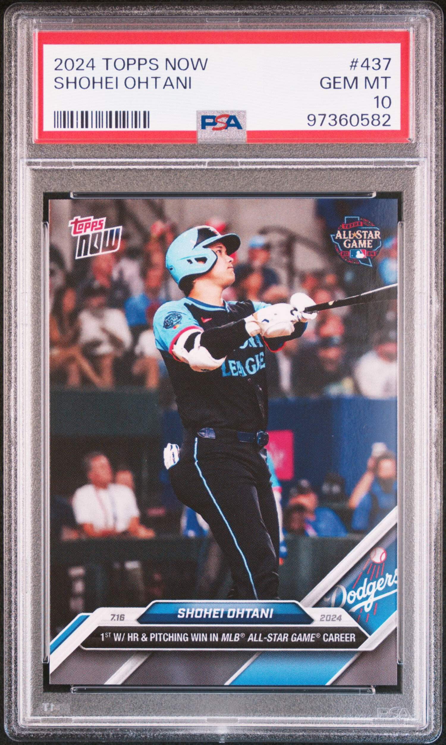 2024 Topps Now Shohei Ohtani Baseball Card