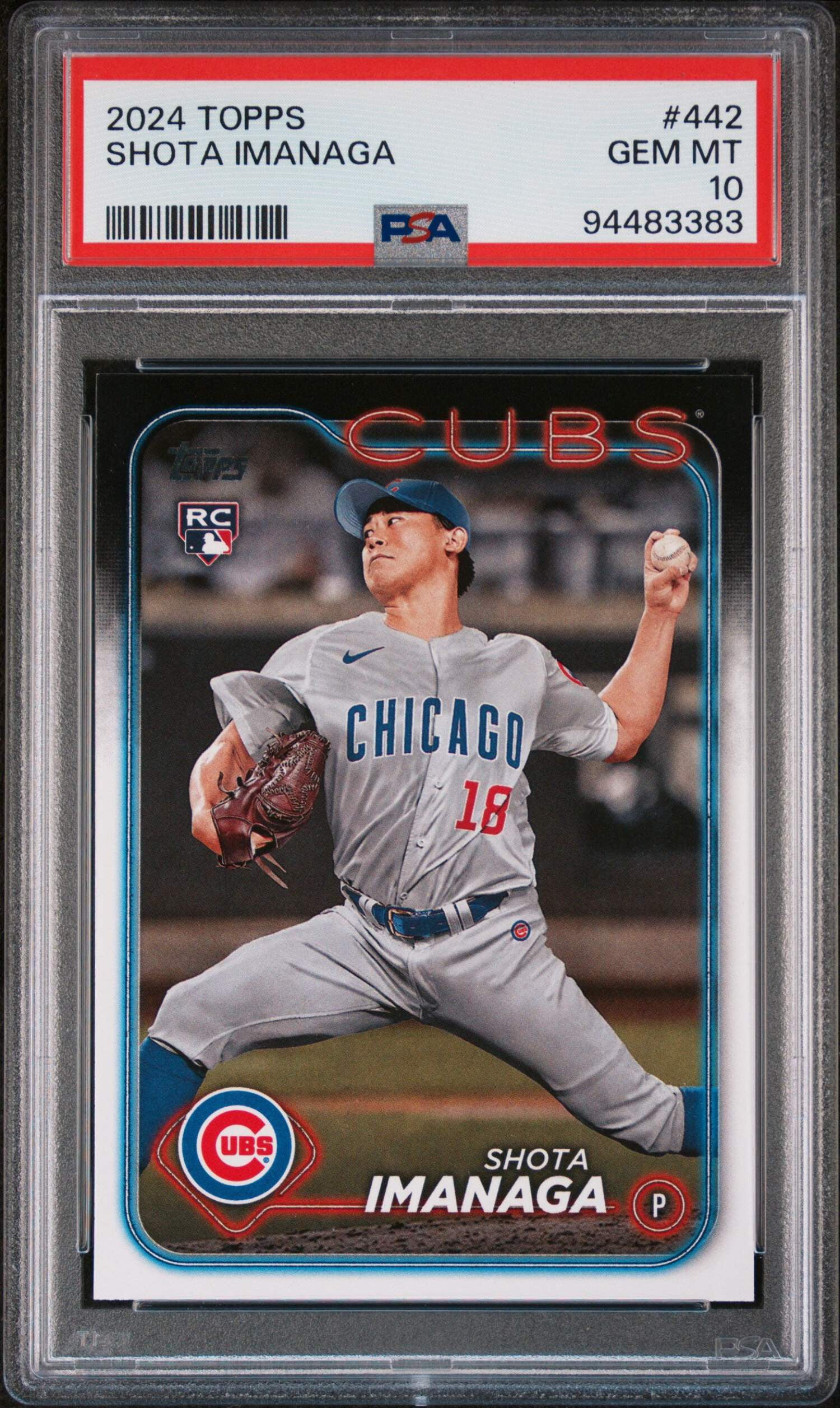 Topps Chrome 2024 Shota Imanaga Autograph Card RA- fbAO