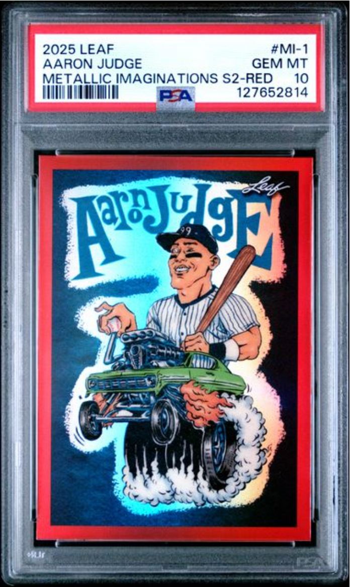aaron judge graded cards 2015 Leaf Metal Draft PSA Dual 10 #'d/50 Autographed Baseball Card You will receive the exact item in the photographs Graded 10 Aaron Judge Al