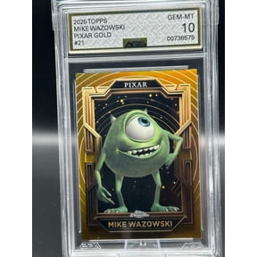 Graded 2025 Topps Chrome Disney Pixar #21 Monsters Ink Gold AGS 10 Trading Card