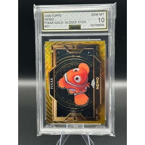 Graded 2025 Topps Chrome Pixar GOLD AGS 10 Disney 100 Kaleidoscope Finding Nemo Marlin #27