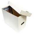 thumbnail image 1 of Graded Comic Storage Box - Holds 35-40 Comics - WHITE - Max Pro - Cardboard Comic Book Boxes - Comic Supplies - Collectible Comic Protection - Made in USA - 15.75" x 8.5" x 13", 1 of 2