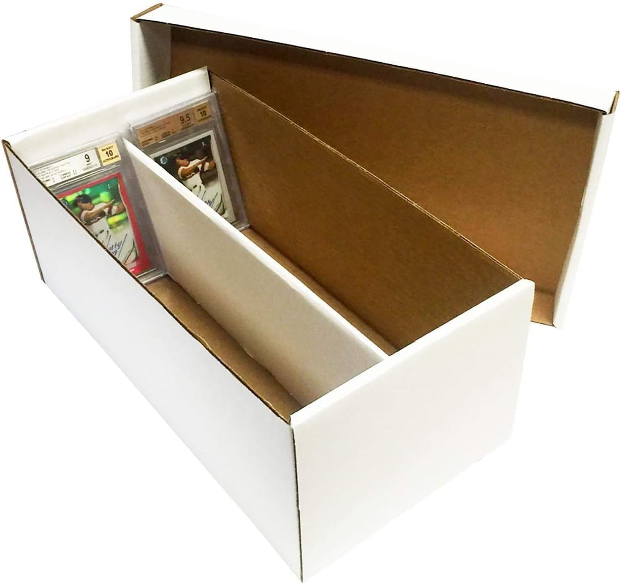 Graded Shoe 2Row Cardboard Storage Boxes Baseball, Football