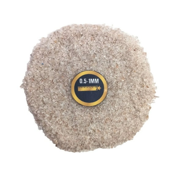 Gradelygems Strawberry Quartz Crushed Sand Powder 0.5-1mm | 2 Ounce Pack | Perfect for Crafting, Healing, and Jewelry