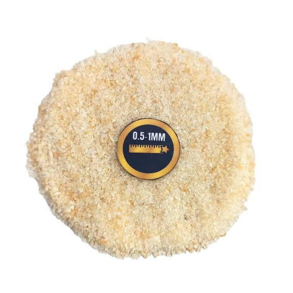 Gradelygems Yellow Aventurine Crushed Sand Powder 0.5-1mm | 2 Ounce Pack | Great for Healing, Crafting, and Jewelry