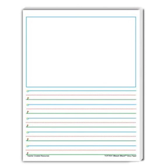 Teacher Created Resources Smart Start 1-2 Story Paper: 100 Sheets