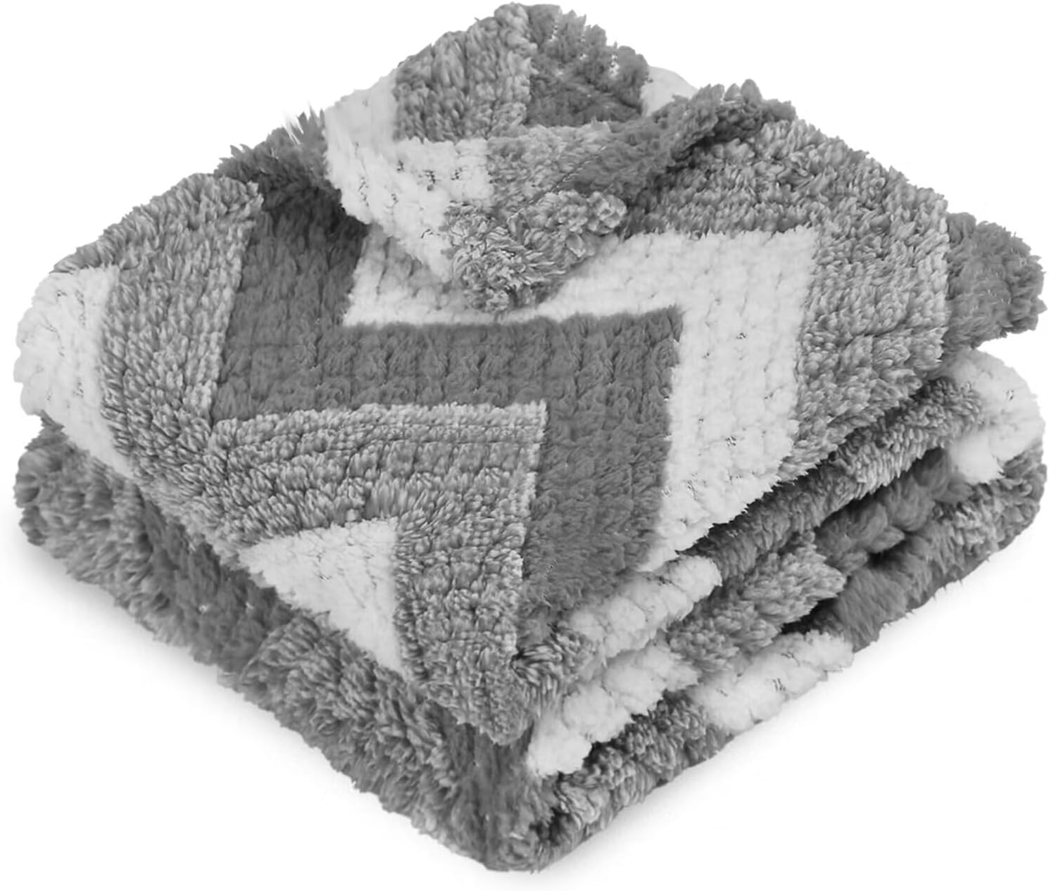 Garanimals Plush Owl Blanket, Gray