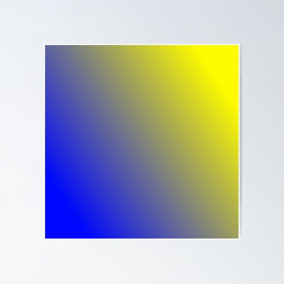 Gradient Abstraction Color Art Poster- Unframed Poster | Wall Art | Perfect For Home Decor & Gifts, 8x12