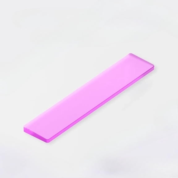 Gradient Acrylic Wrist Rest for Mechanical Keyboard, COLOR BAR Translucent Palm Rest for 65%/75%/TKL Aluminum Cases