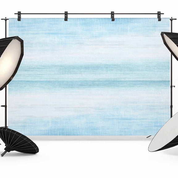 Gradient Aqua Blue Backdrop for Photography,Fabric Photo Background Backdrop,Modern Rustic Minimalist Pastel Solid Photo Booth Background for Portrait Photoshoot Video Wedding Banner 10x8ft