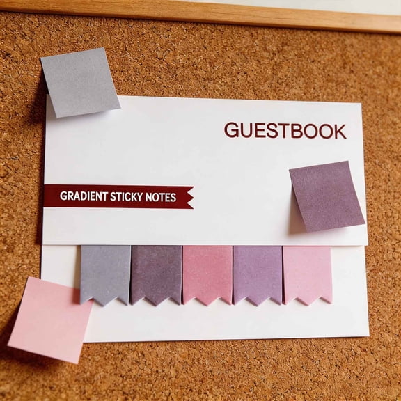 Gradient Arrow Index Tabs Sticky Note Flags, Pastel Color Page Marker Bookmarks, Self Adhesive Writable Index Flags for Notebook Planner File Organizing Office Daily Note Taking