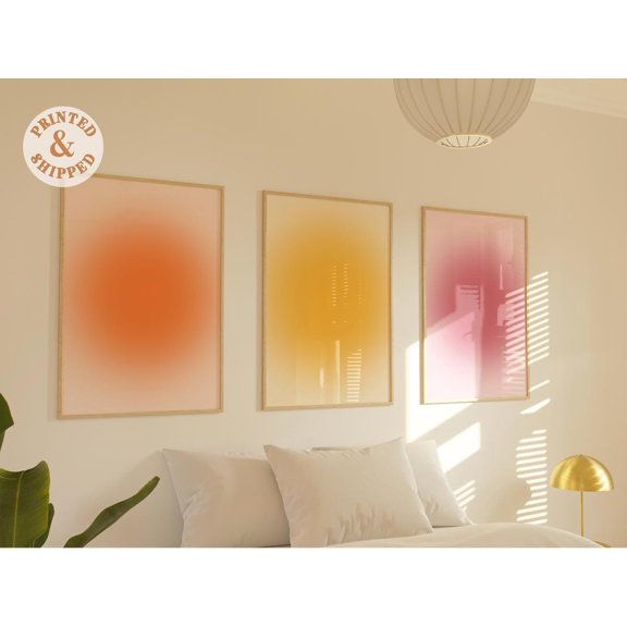 Gradient Aura Poster, Set 3, Poster Only