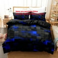 thumbnail image 1 of Gradient Bedding Set-Four Seasons,3,3,blue,Queen, 1 of 6