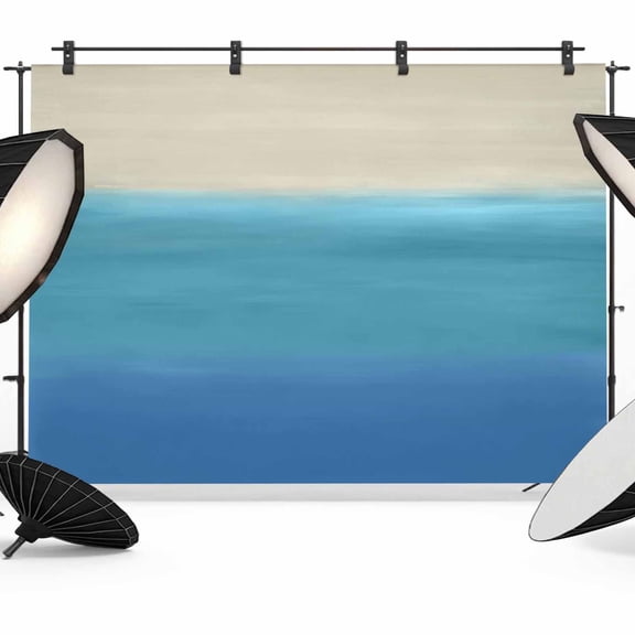 Gradient Blue Photography Backdrop 7x5FT, Abstract Blue Green Gradient Water Ripples Photo Backdrops, Background for Photography Studio Photo Studio Background, Back Drop for Photoshoot