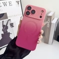 thumbnail image 1 of Gradient Case Compatible with Magnetic Wireless Chargers for iPhone 17, [Color Gradient Technology] [Magnetic Strength Enhanced] Military Grade Shockproof Protective Phone Case, Pink+Rose, 1 of 8