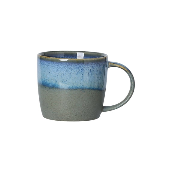 Gradient Ceramic Coffee Mug 12oz - Heat Retention Design with Ergonomic Handle, Microwave & Dishwasher Safe Wide Mouth Cup for Home/Office/Gifts F