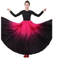 thumbnail image 1 of Gradient Color Balle Dancing Costumes Satin Silk Skirt, 1 of 4