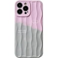 thumbnail image 1 of Gradient Color Cute Love Heart Lucky Water Ripple Soft Phone Case Compatible with iPhone Case (Pink,iPhone 15 Pro Max), 1 of 7