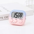 thumbnail image 1 of Gradient Color High-End Office Study Kitchen Timer Time Manager Tester Reminder Stopwatch Timer Multifunctional Countdown Tool Without 7th Battery 10 Occasions Use, 1 of 15