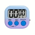 thumbnail image 1 of Gradient Color High-End Office Study Kitchen Timer Time Manager Tester Reminder Stopwatch Timer Multifunctional Countdown Tool Without 7th Battery 10 Occasions Use, 1 of 13