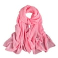 thumbnail image 1 of Gradient Color Long Scarf Elegant Etiquette Decorative Scarf Pink One Size, 1 of 2