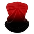 thumbnail image 1 of Gradient Color Summer Neck Gaiter for Unisex Sun Protection Cooling Thin Face Mask Neck Scarf Sunscreen Breathable Bandana for Cycling Fishing 1 PC Red One Size, 1 of 7