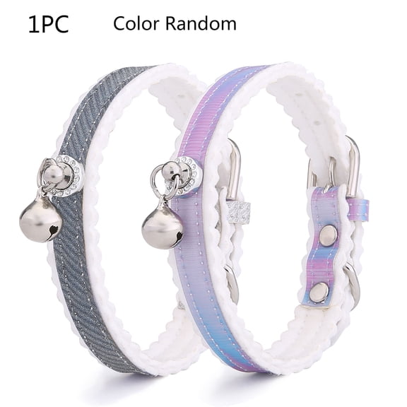 Gradient Colored Hamster Neck Decorative Collar Adjustable Small Collar for Walking Gerbil Mouse