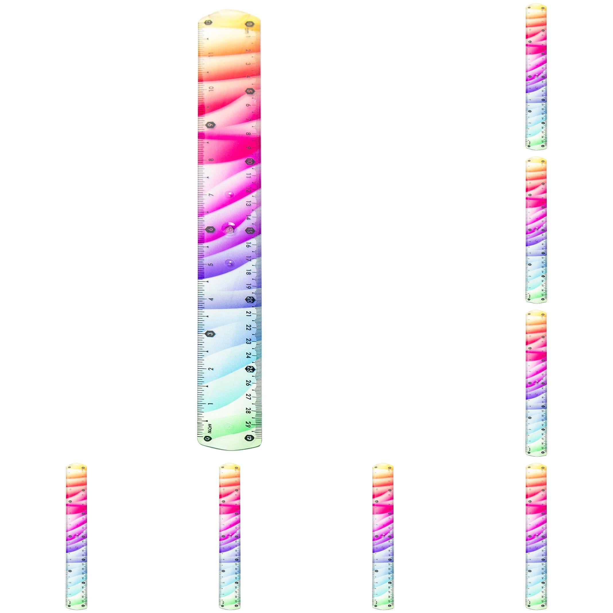 Gradient Colorful Soft Tape Measure, 30cm Flexible Portable Double ...
