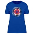 thumbnail image 1 of Gradient Colors Modern Art Flowe Tee Women's -Image by Shutterstock, 1 of 1