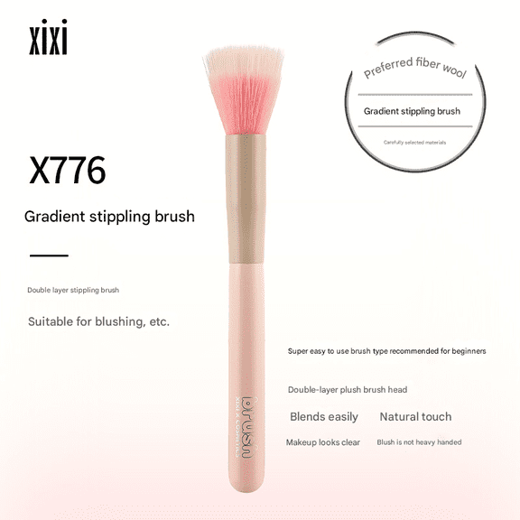 Gradient Dabbing Blush Brush Makeup Tool Travel Beauty Gift